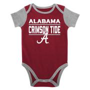 Alabama Infant Home Field Creeper, Bib, Bootie, Set